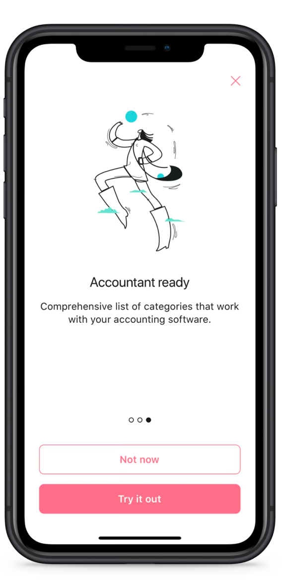 Mettle accountant ready onboarding screen